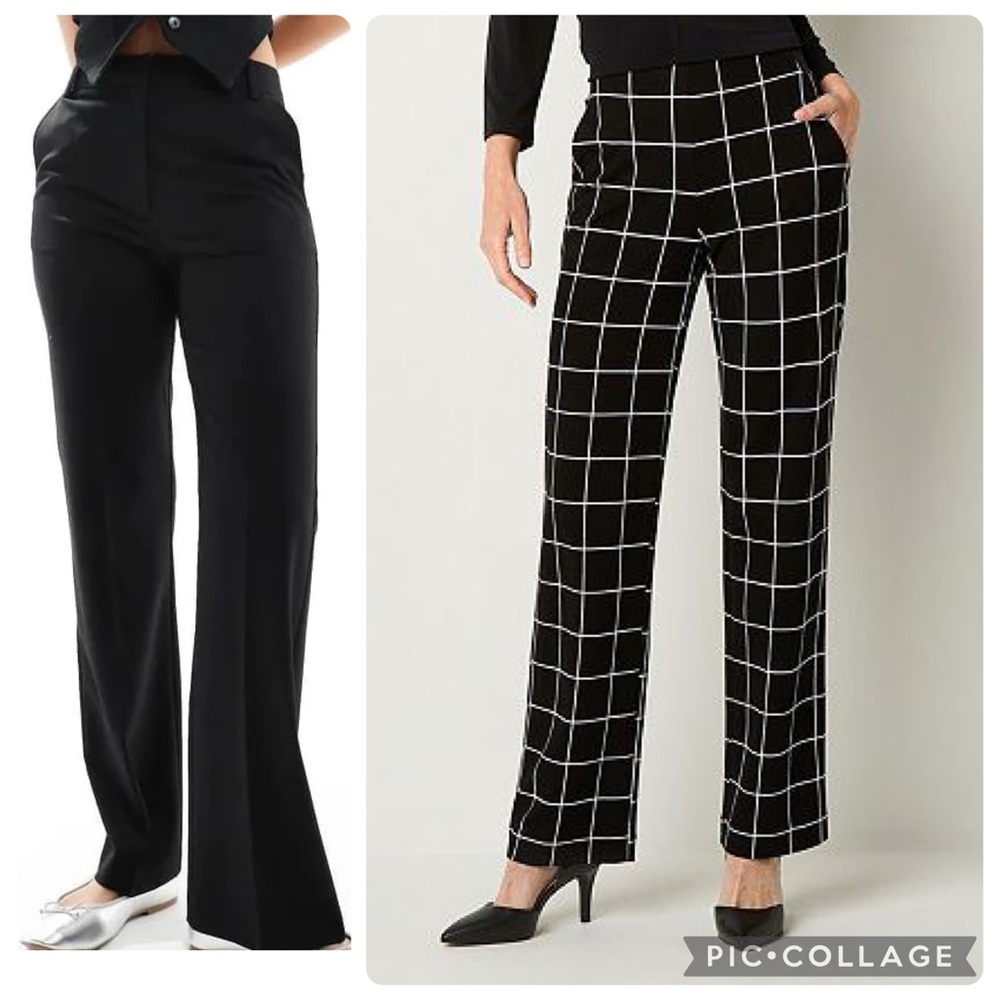 2/$25 ASOS Black Trousers 2 For 1 Set